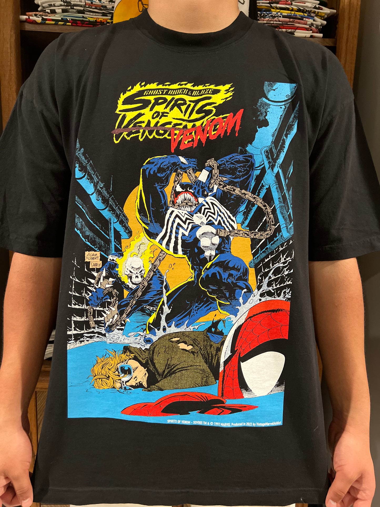 Fire vs. Symbiotes Tee