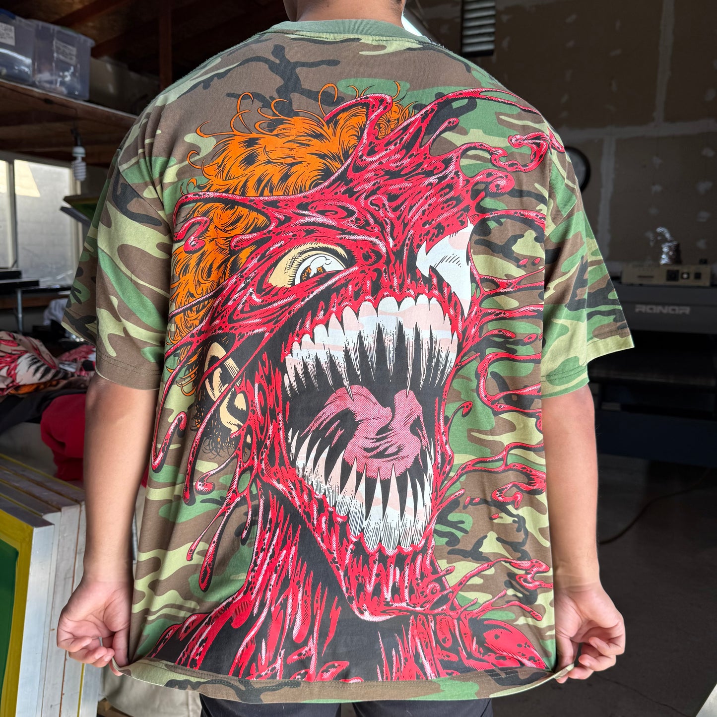 CLETUS CAMO T SHIRT